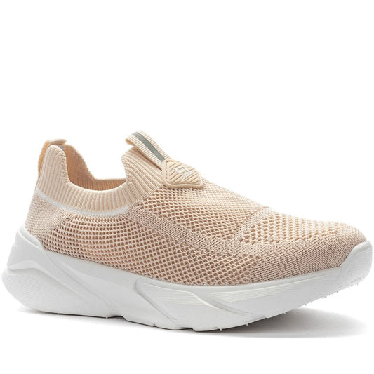 beige casual closed leisure shoes