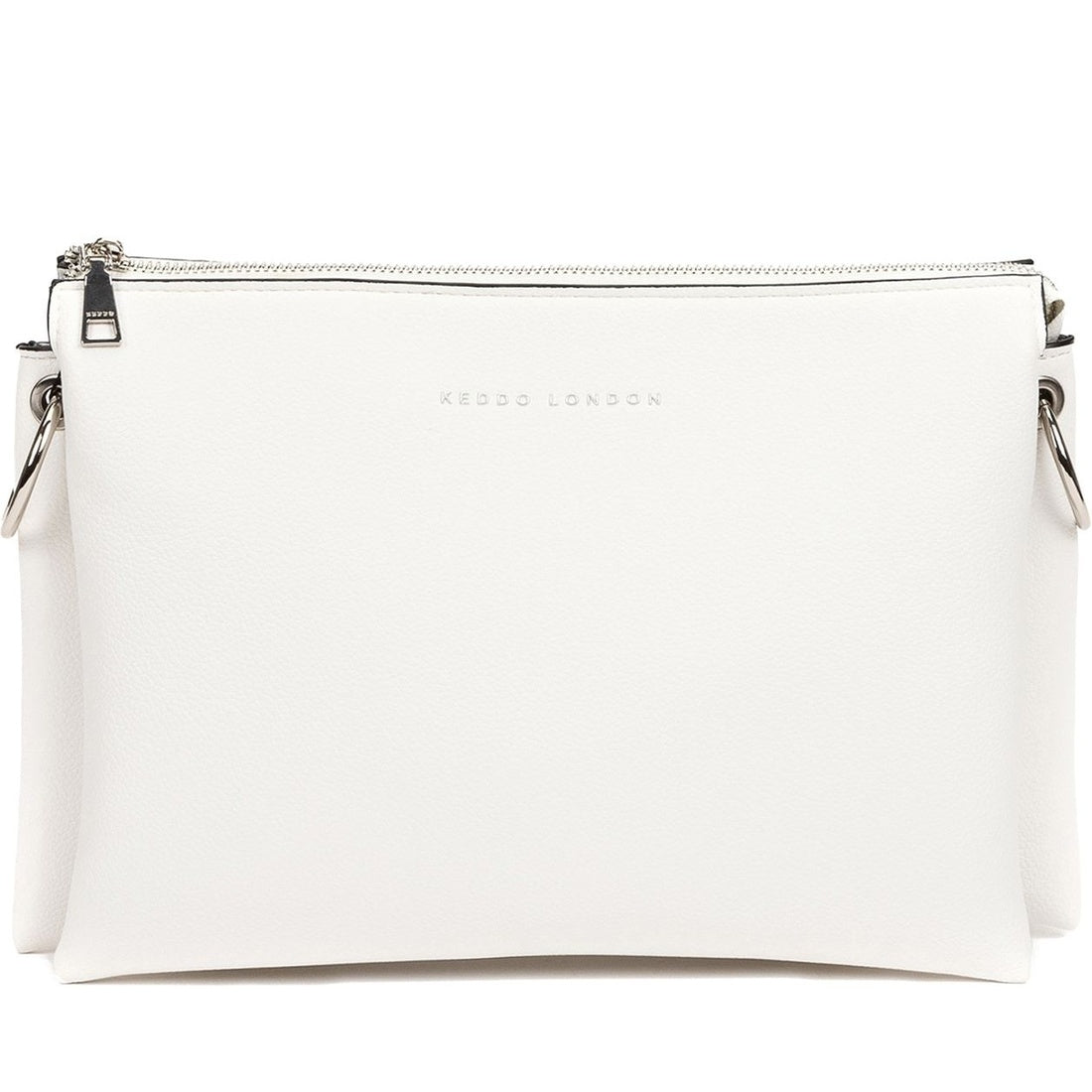 white casual crossbody