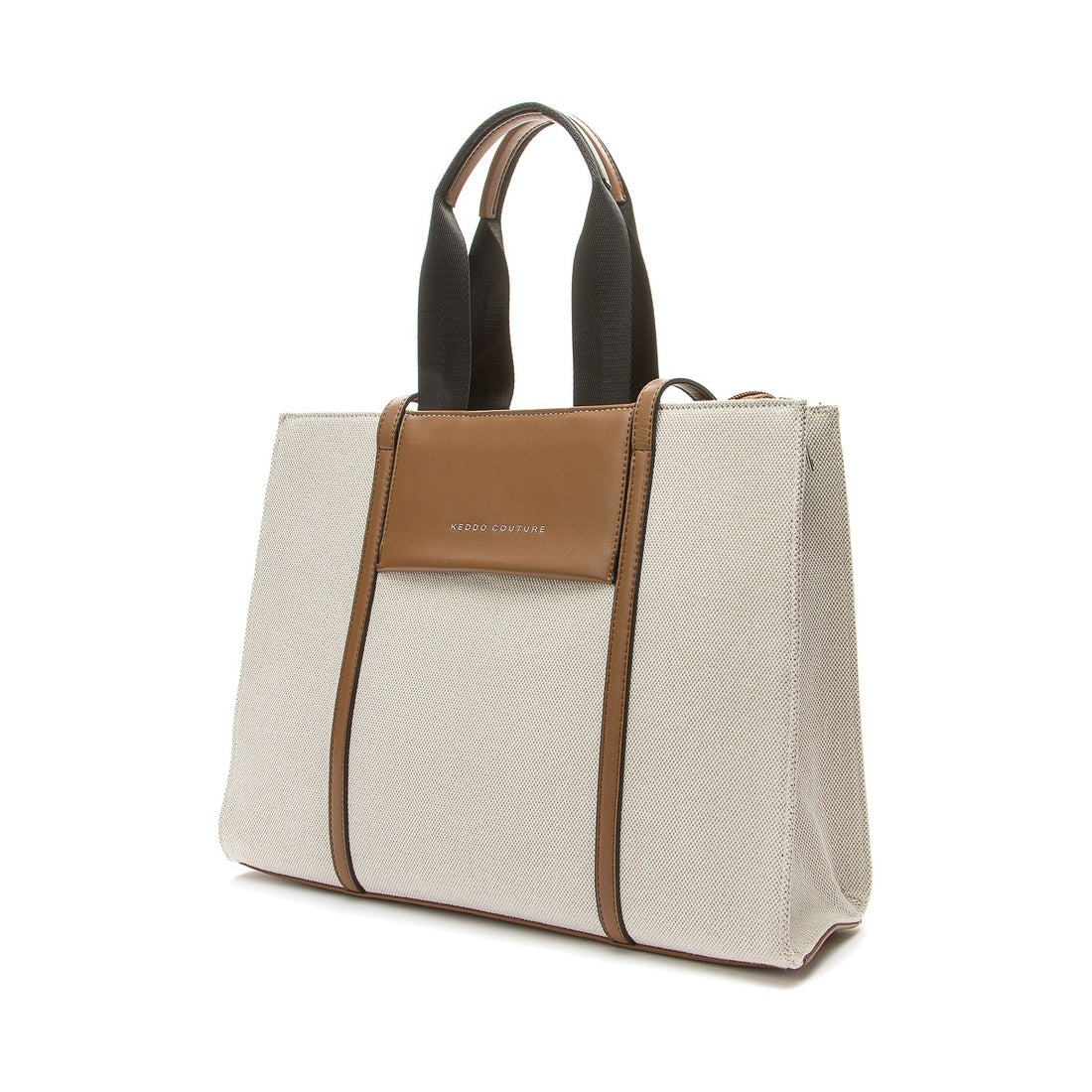 beige casual tote bag