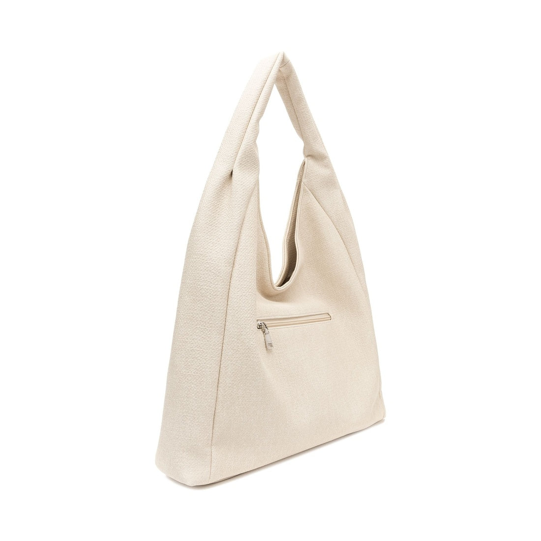 beige casual shoulder bag