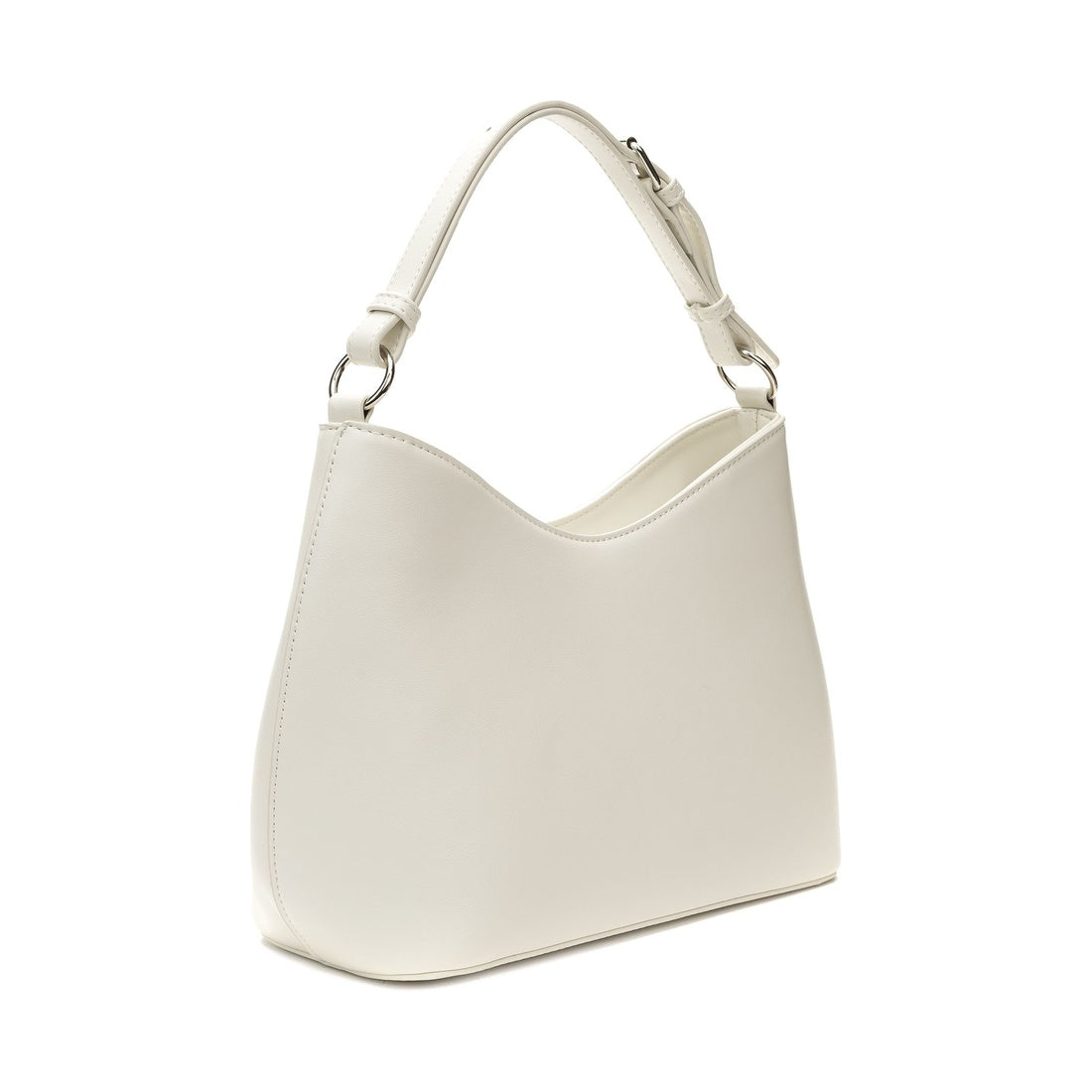 handle bag white