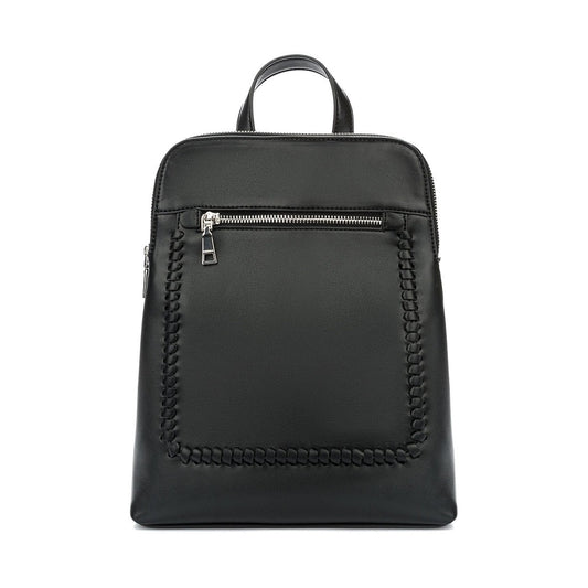 black casual backpack