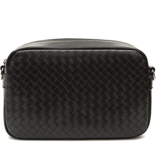 black casual crossbody