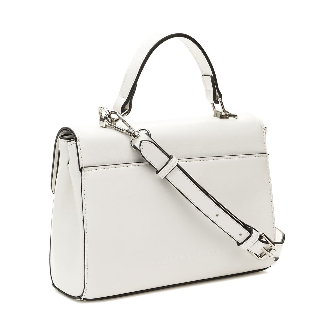 handle bag white