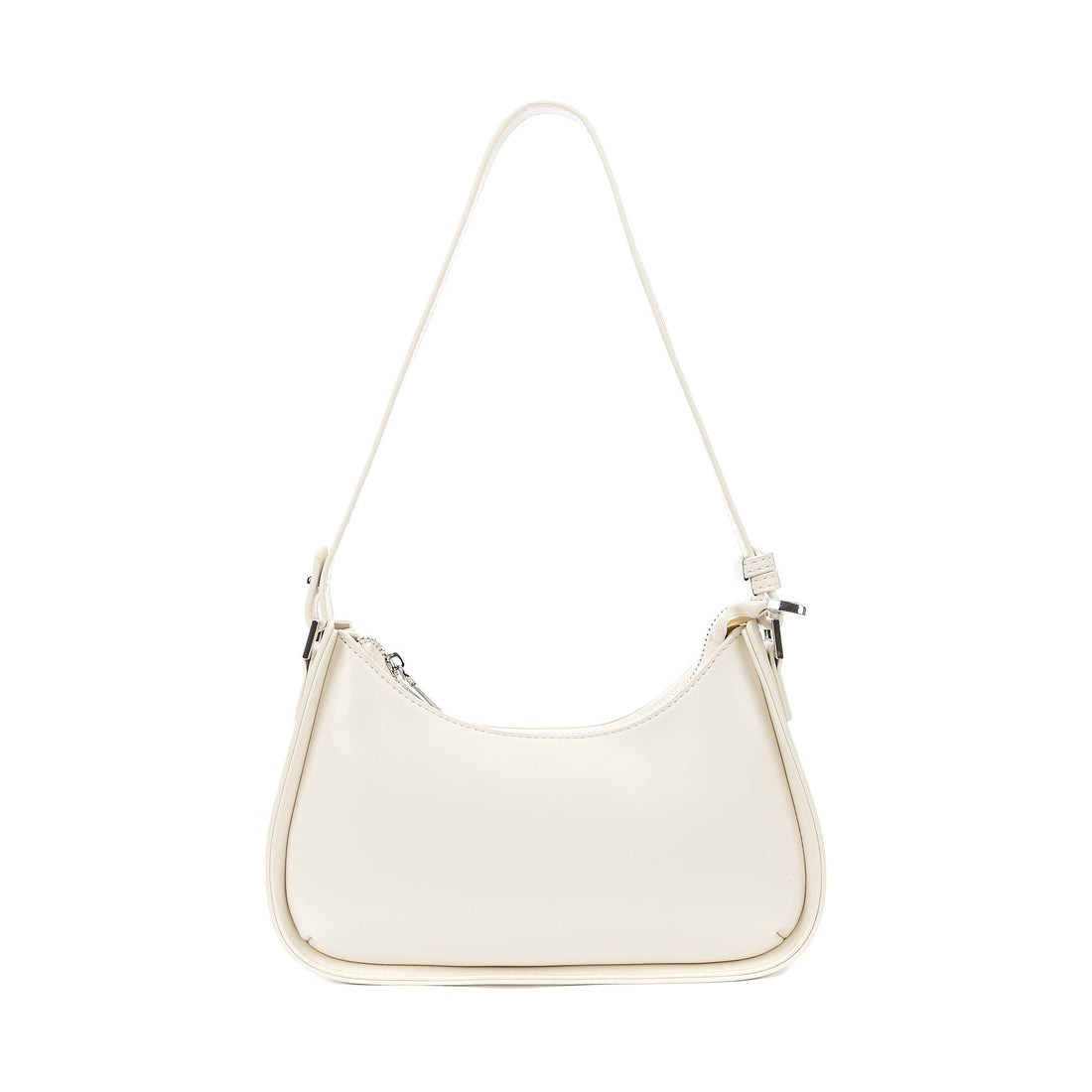 white casual shoulder bag