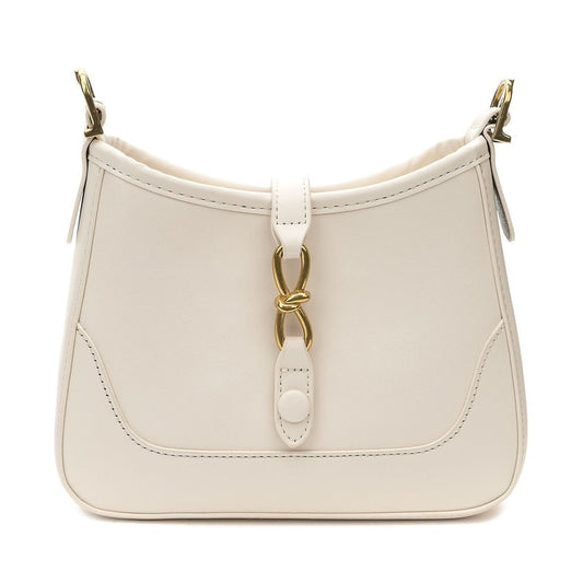 white casual shoulder bag