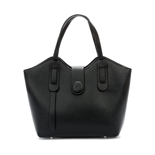 black casual tote bag