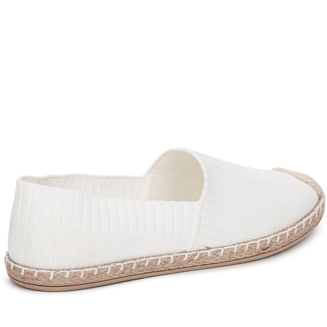 white casual closed espadrilles
