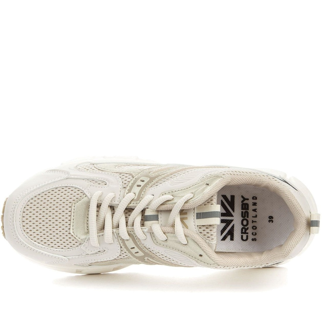 beige casual closed sneakers