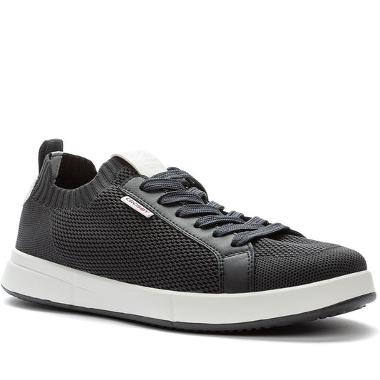 blue casual closed sneakers