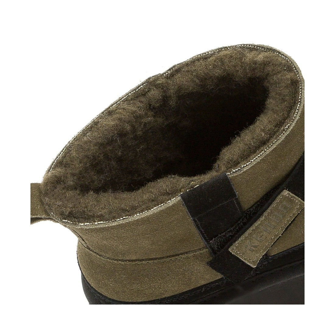 beige casual closed booties