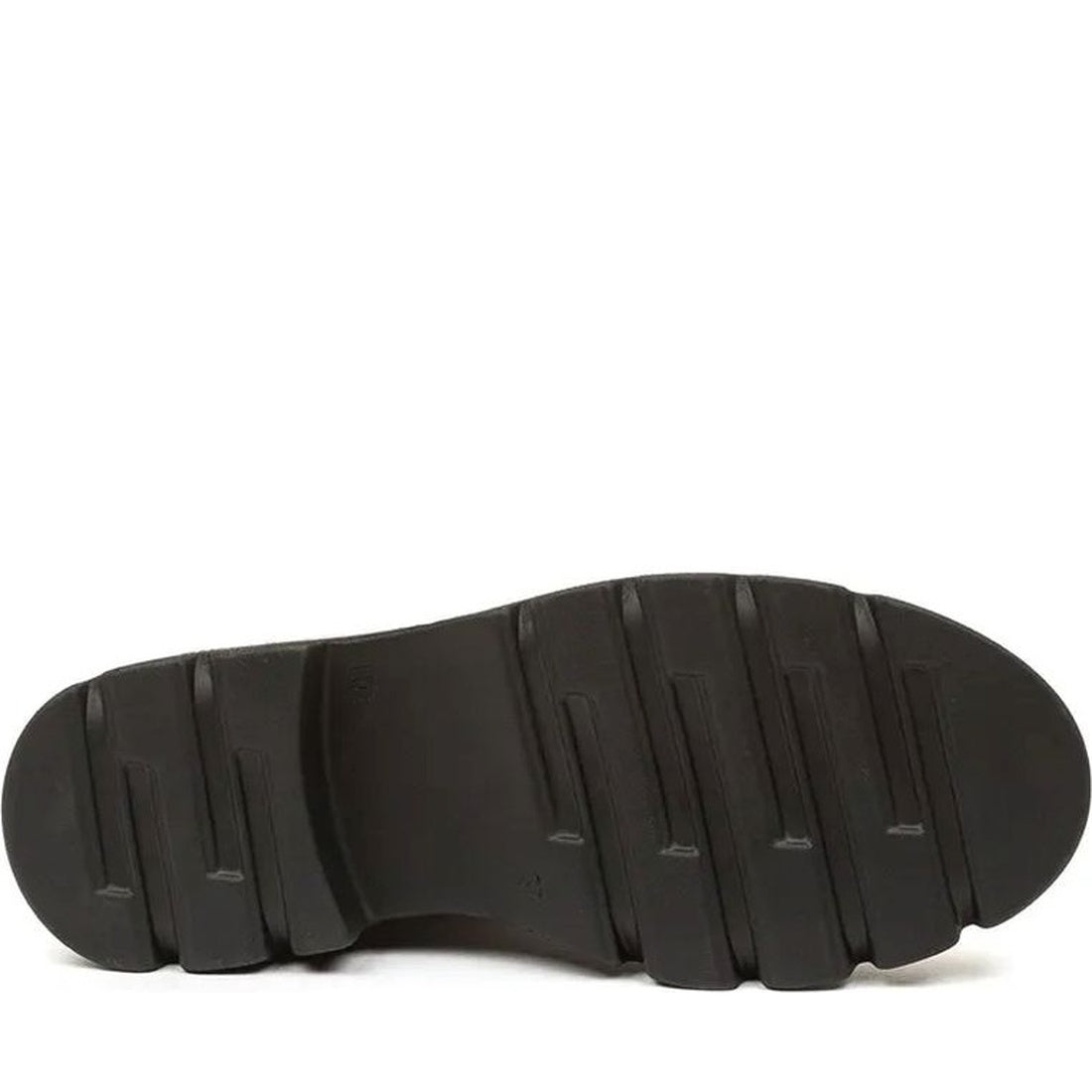 black casual closed booties