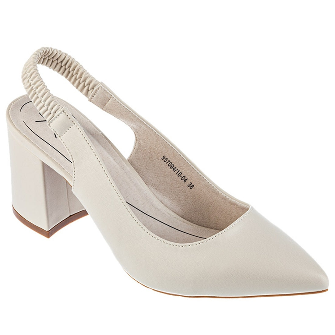 beige elegant part-open pumps