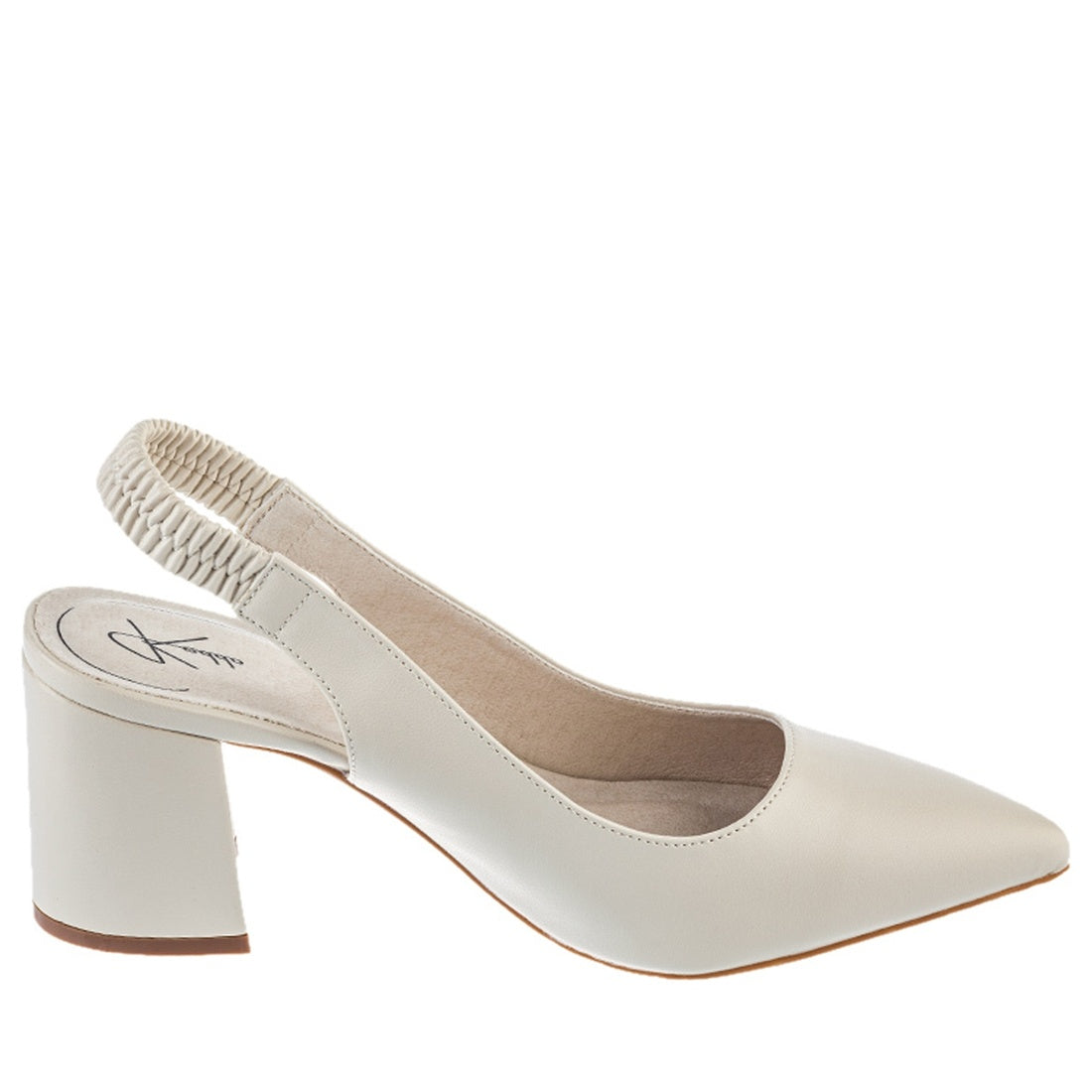 beige elegant part-open pumps