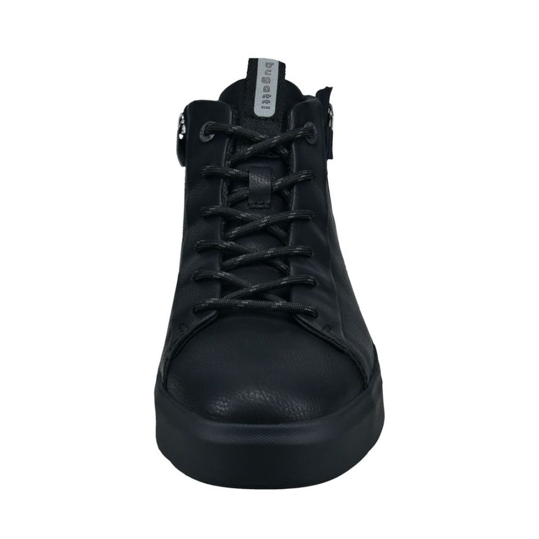 black casual closed booties