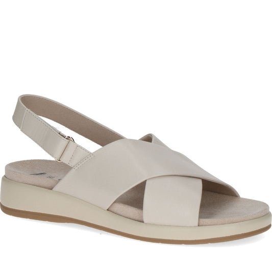 beige casual open sandals