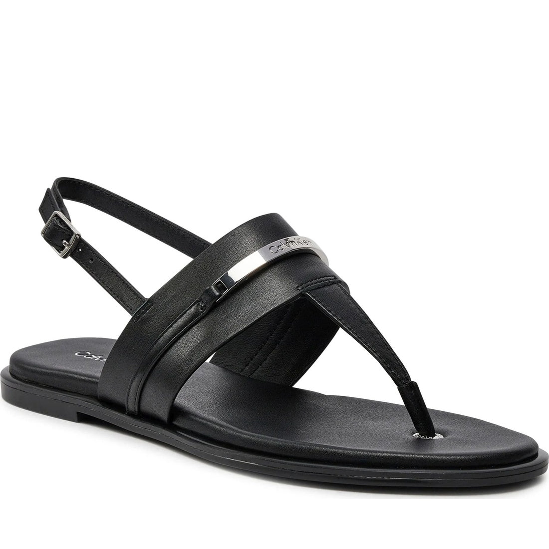 flat sandal metal bar