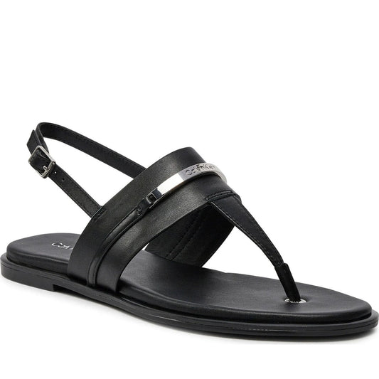 flat sandal metal bar