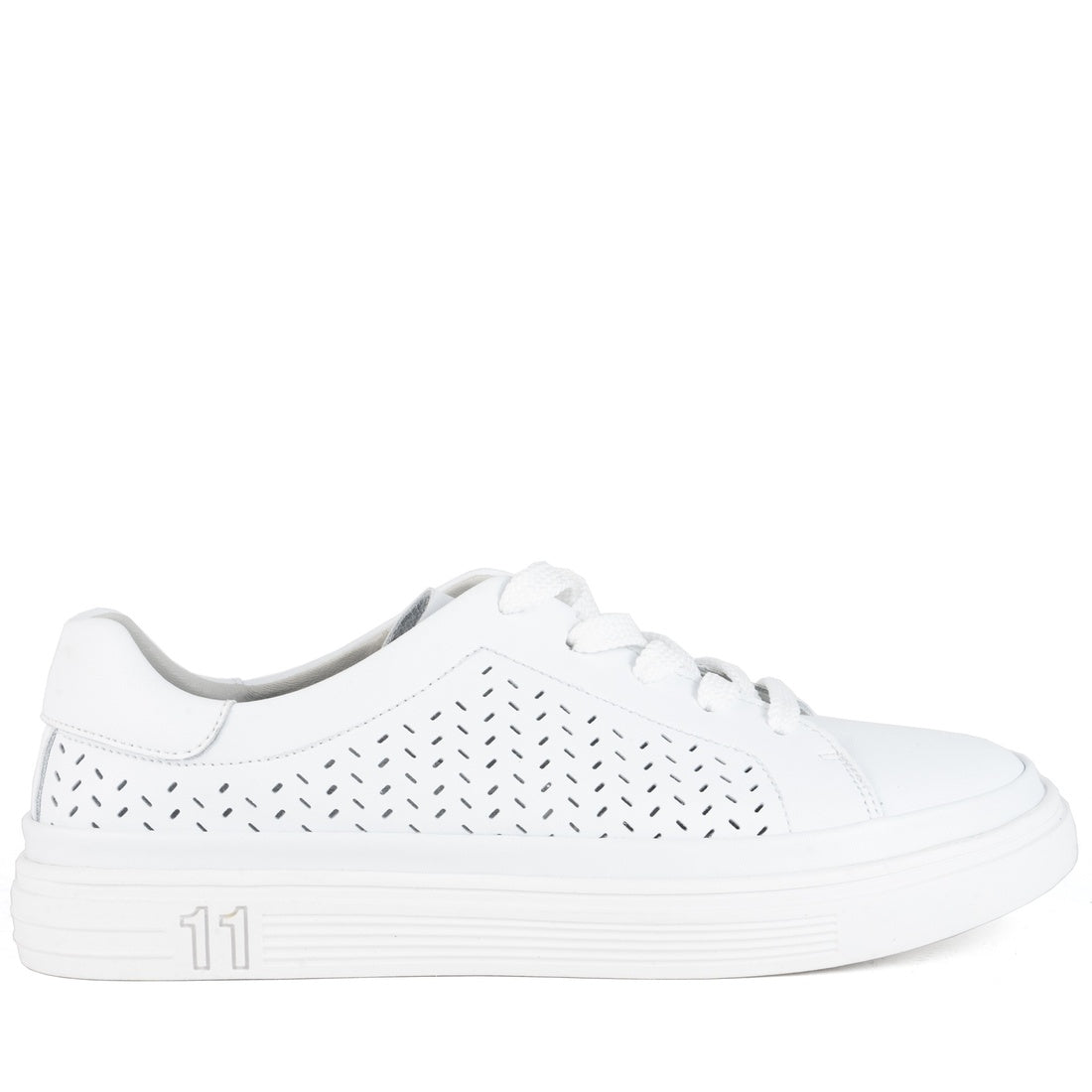 white casual closed leisure shoes