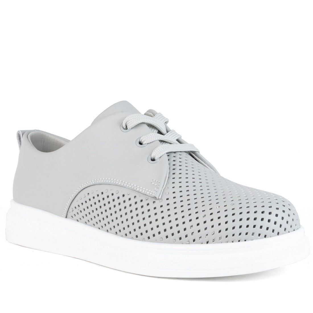 grey casual closed leisure shoes