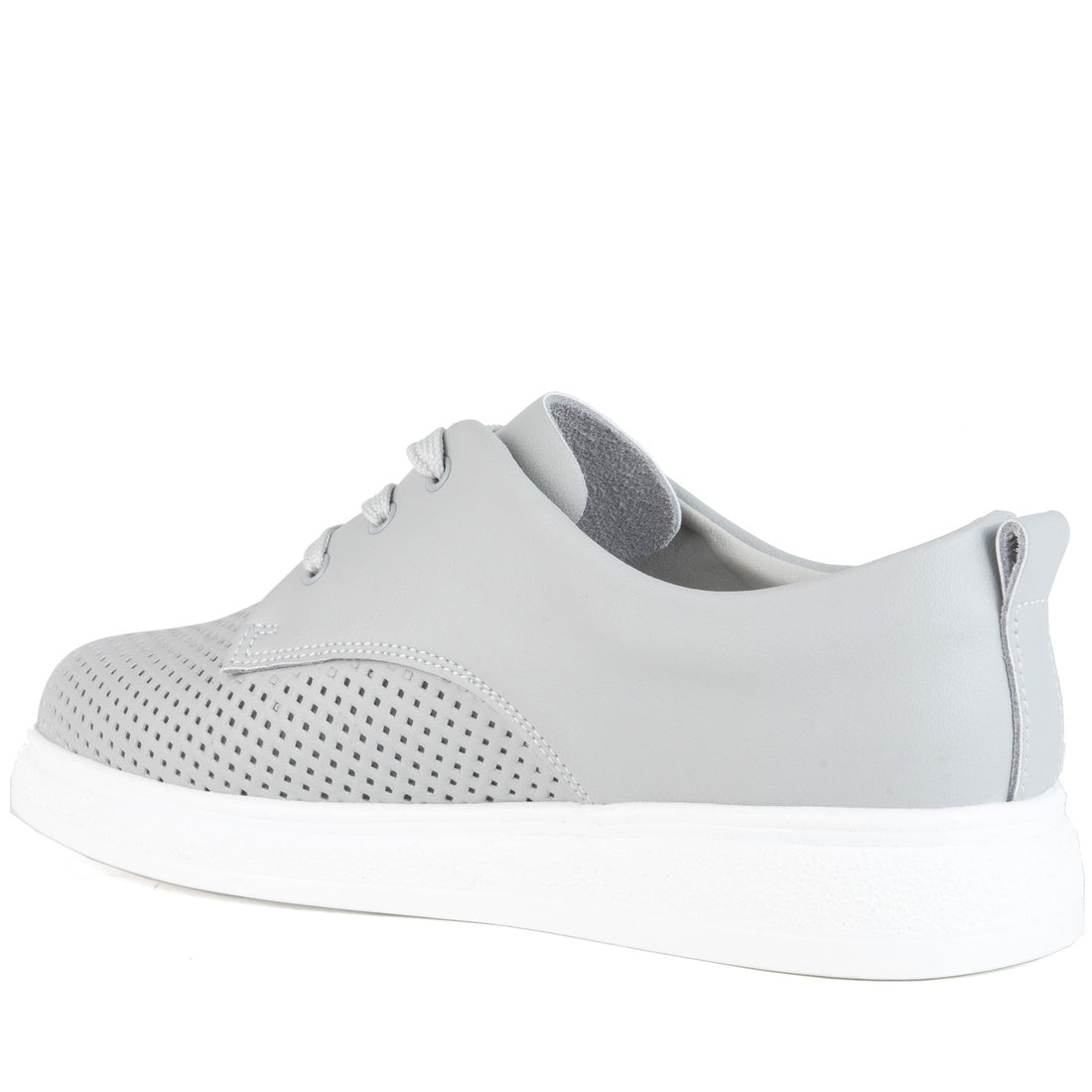 grey casual closed leisure shoes