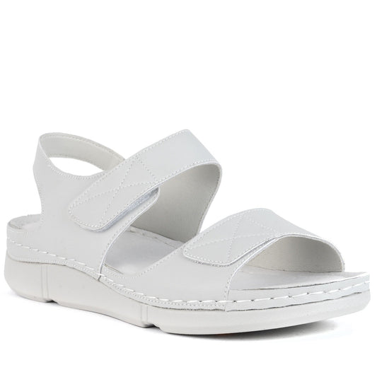 grey casual open sandals