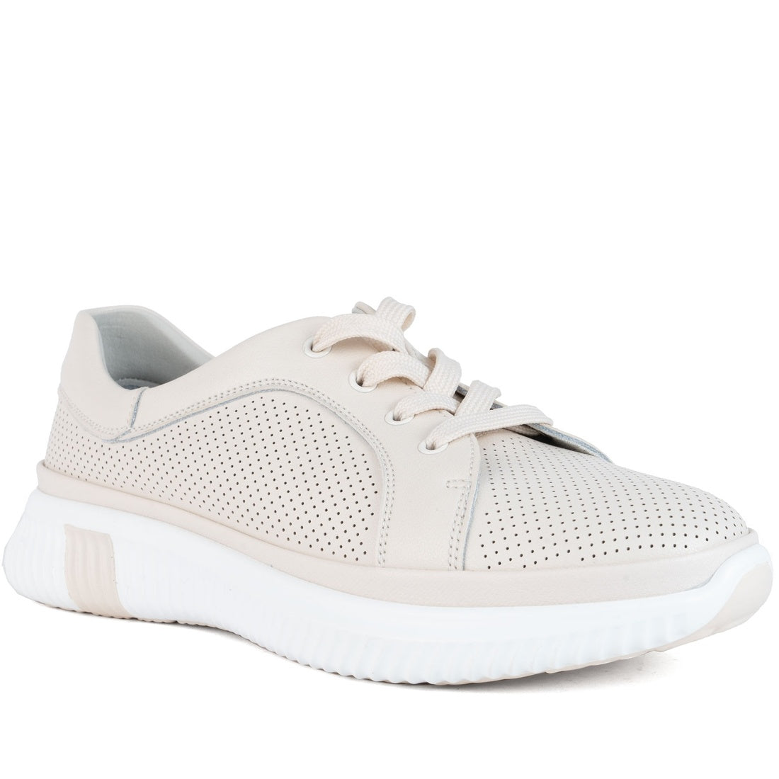 beige casual closed leisure shoes