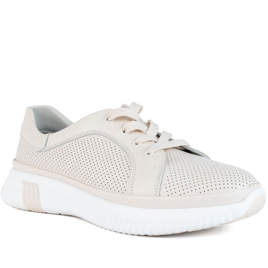 beige casual closed leisure shoes
