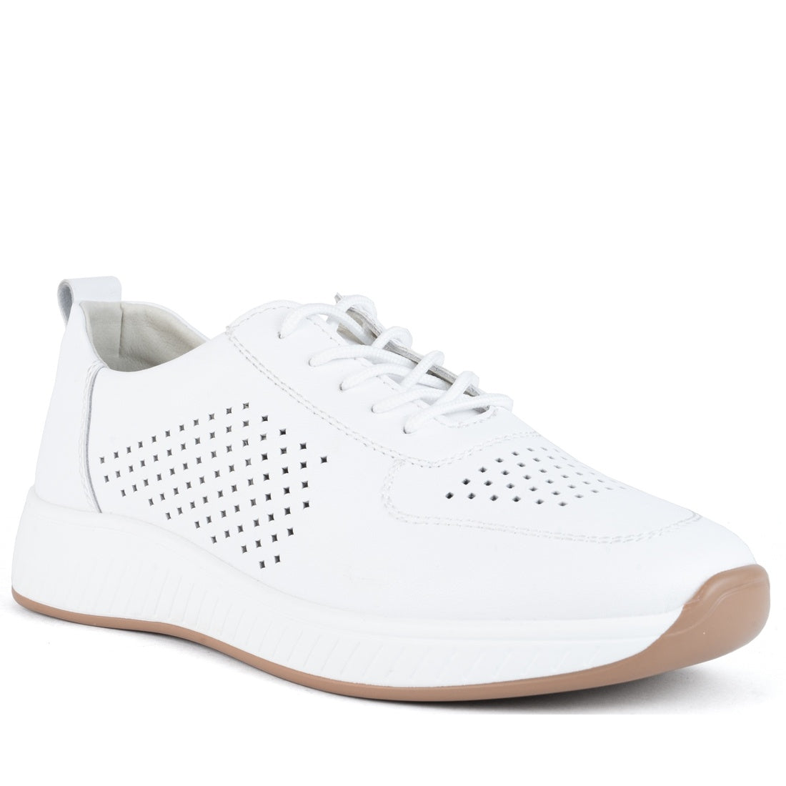 white casual closed leisure shoes