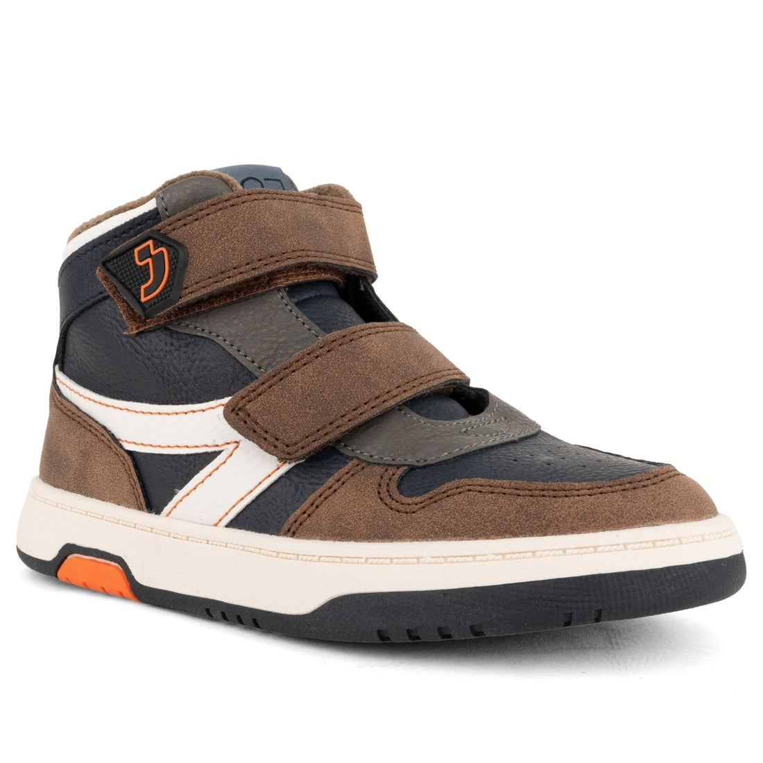 boys kids sneakers high beige