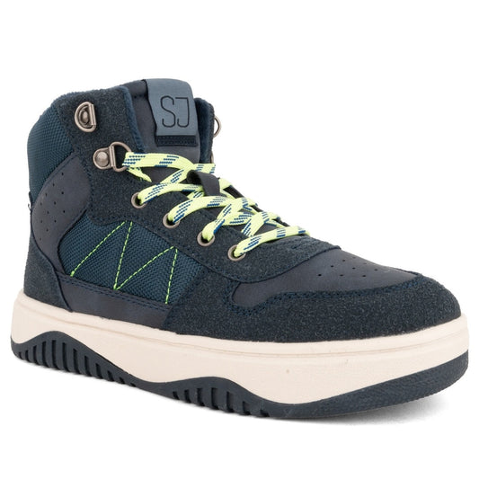 boys kids sneakers high blue