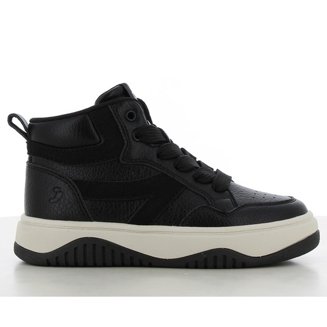 girls kids sneakers high black