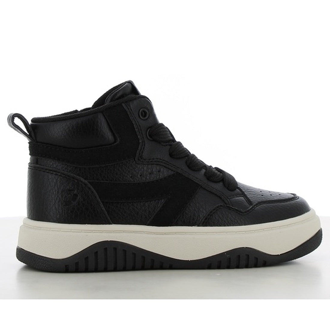 girls kids sneakers high black