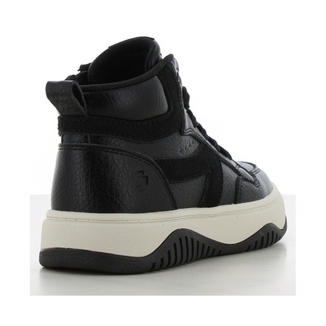 girls kids sneakers high black