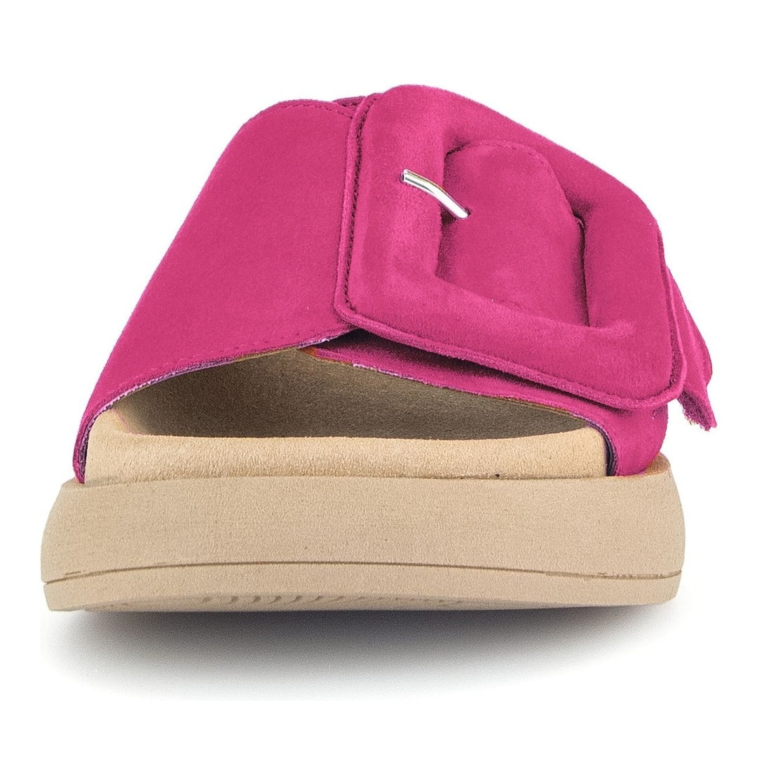 pink casual open slippers