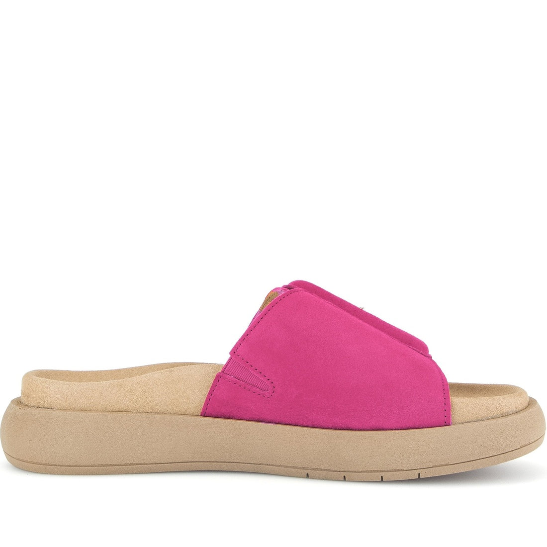 pink casual open slippers