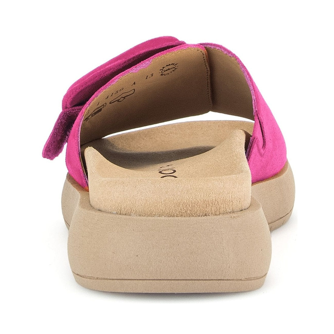 pink casual open slippers