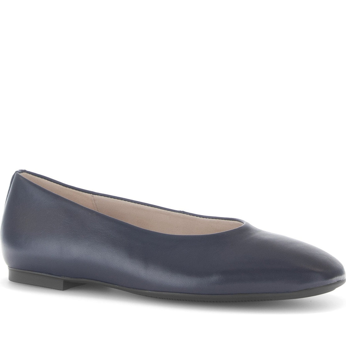 blue casual closed ballerinas