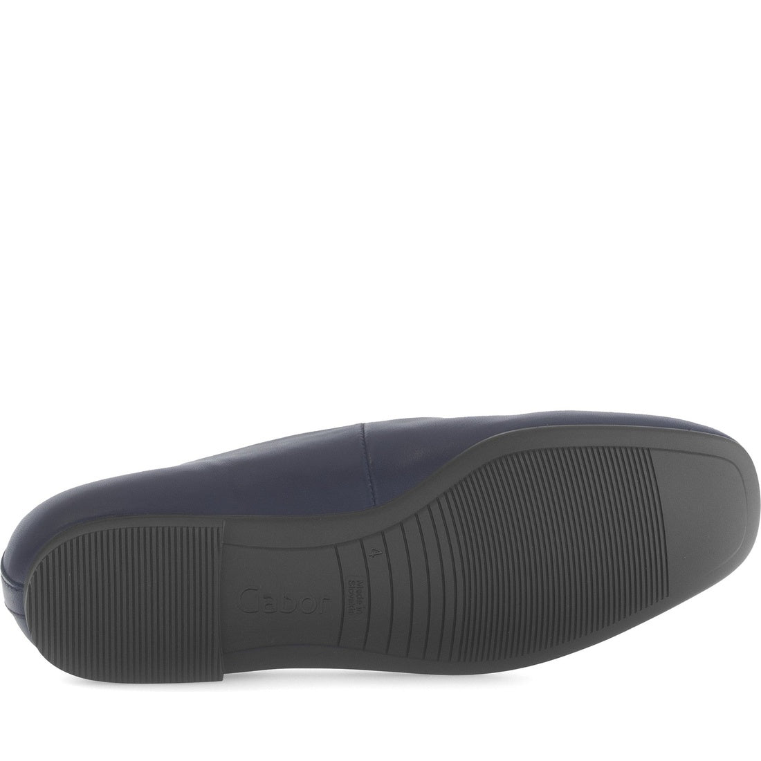 blue casual closed ballerinas