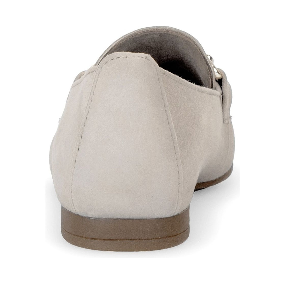 beige casual closed loafers