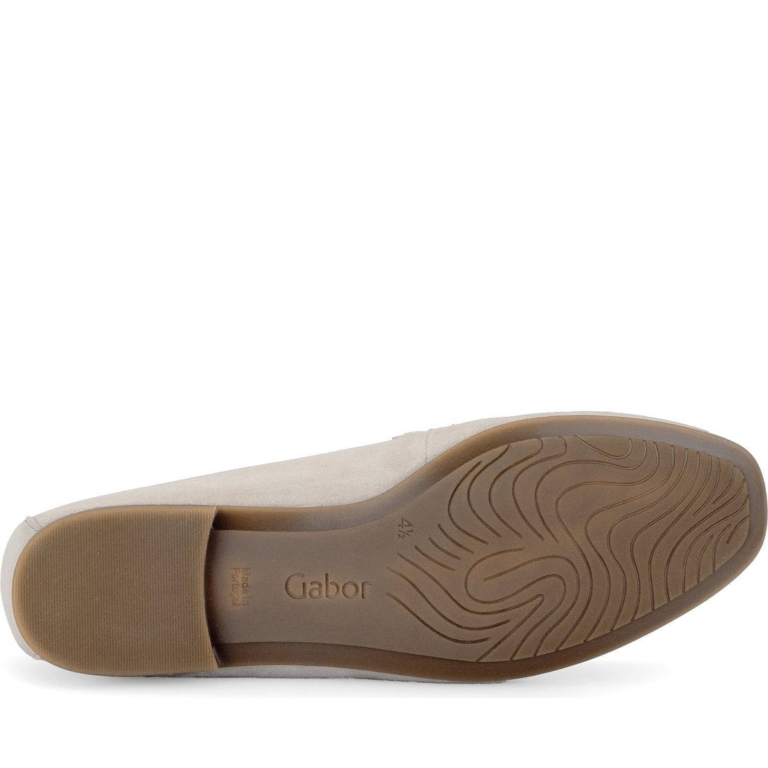 beige casual closed loafers