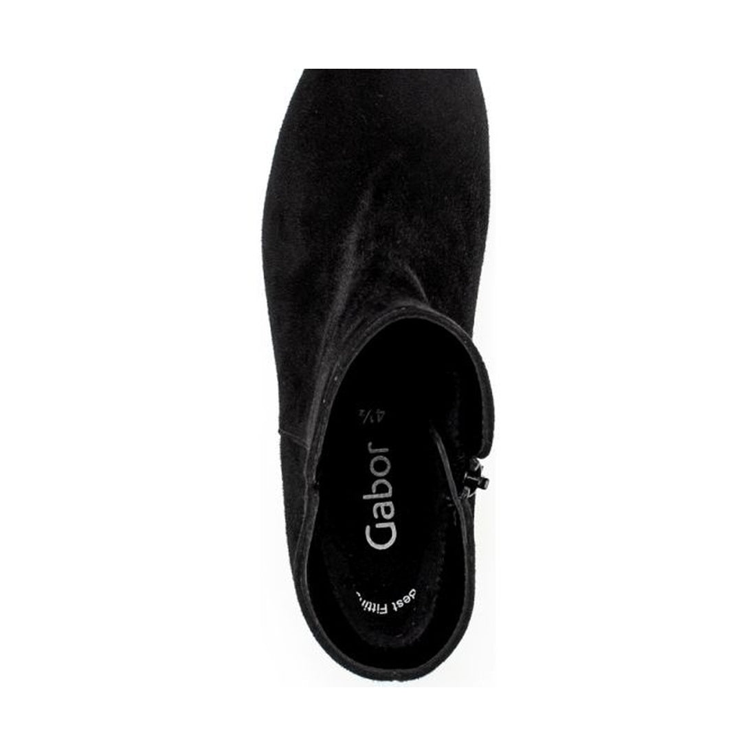 schwarz casual closed booties