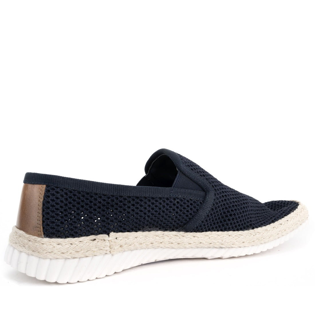 navy casual closed mocasins