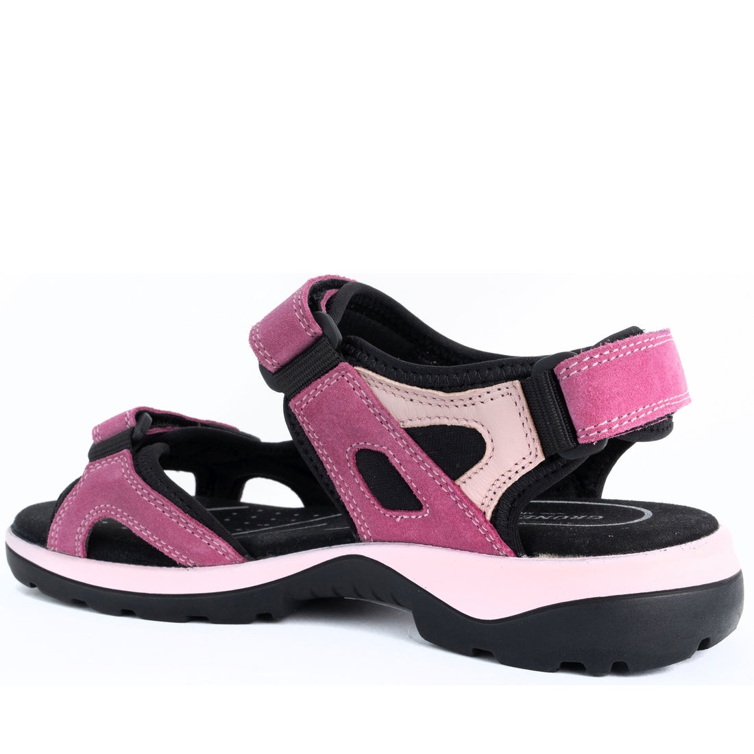 pink casual open sandals