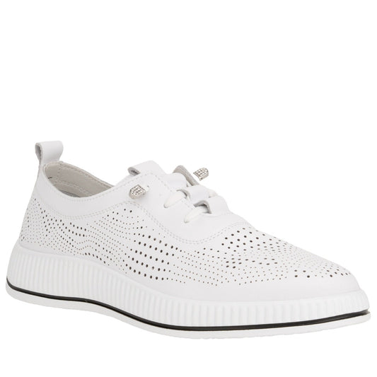 white casual closed leisure shoes