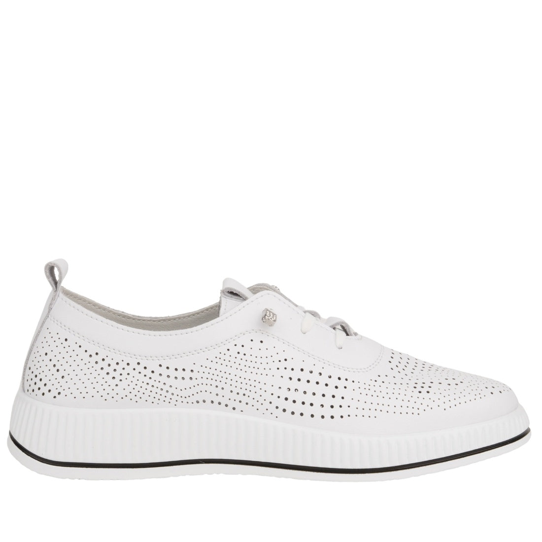 white casual closed leisure shoes