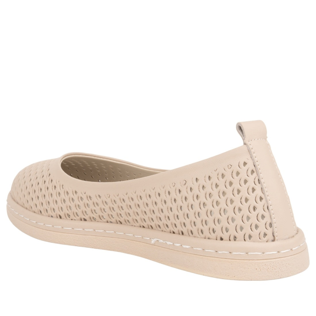 beige casual closed ballerinas