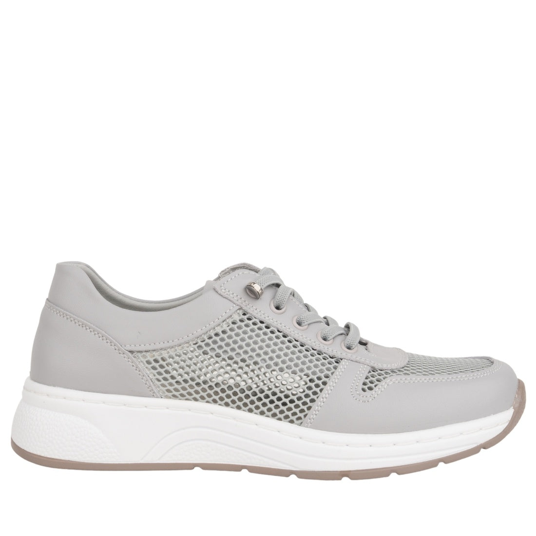 grey casual closed sneakers