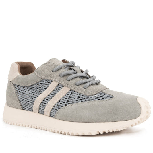 grey casual closed sneakers