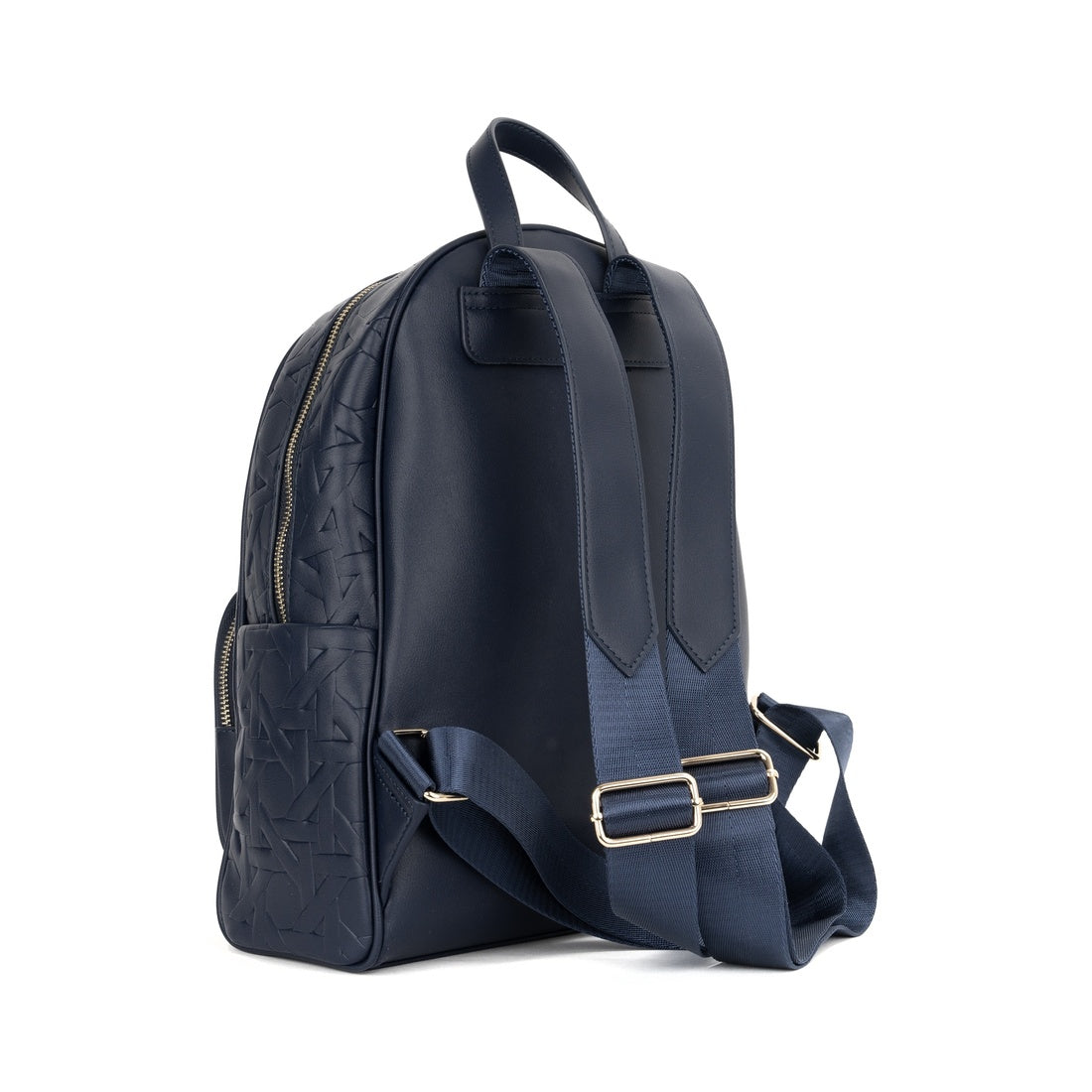 blue backpack